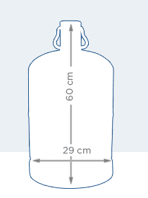 La bouteille de gaz butane 13 kg